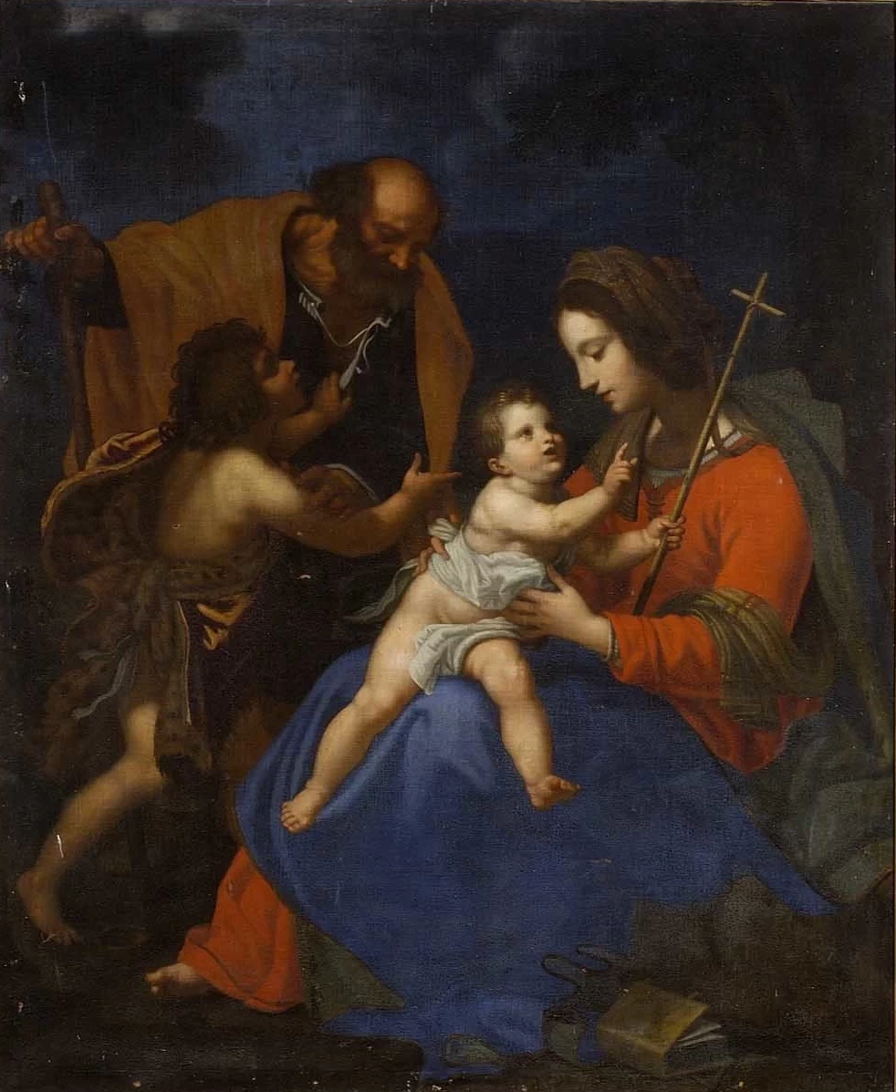 Sacra Famiglia con San Giovanni Battista bambino - Museo del Cenacolo di Andrea del Sarto, Firenze